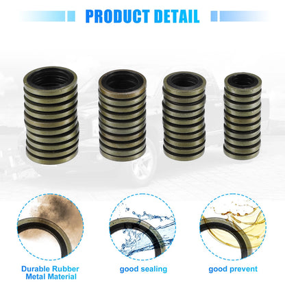 Set for Dodge Fuel Sealing Washers 12V 24V 5.9L 6.7L