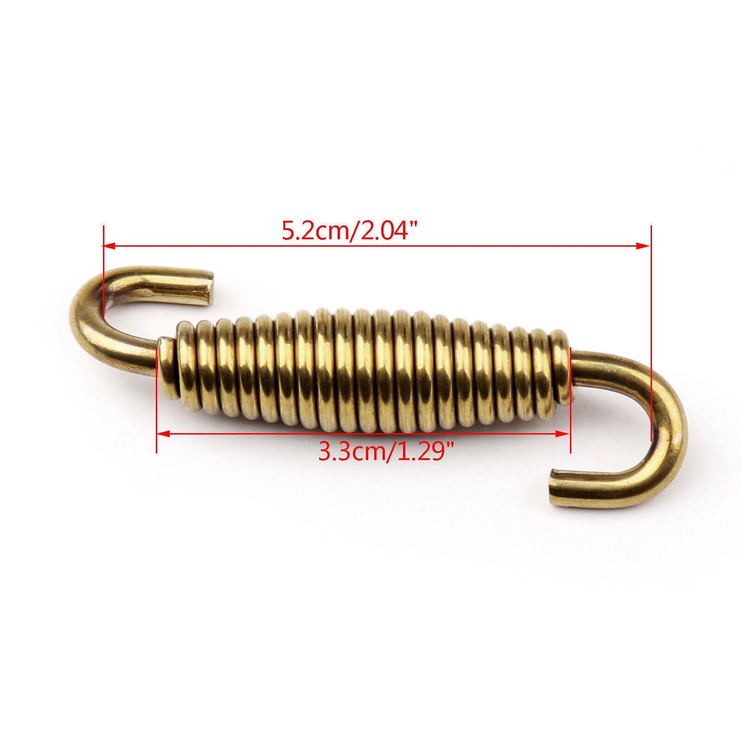 2 x Exhaust Springs for Universal Make & Model (64mm)