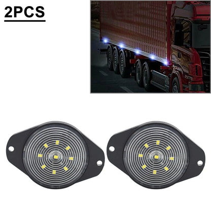 9LED Side Marker Light for Car, Bus, Truck, Trailer, Lorry, Tractor