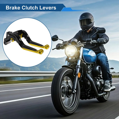 Lever Adjustable Short Long Clutch Lever for Kawasaki VERSYS 650 (2015–2023)