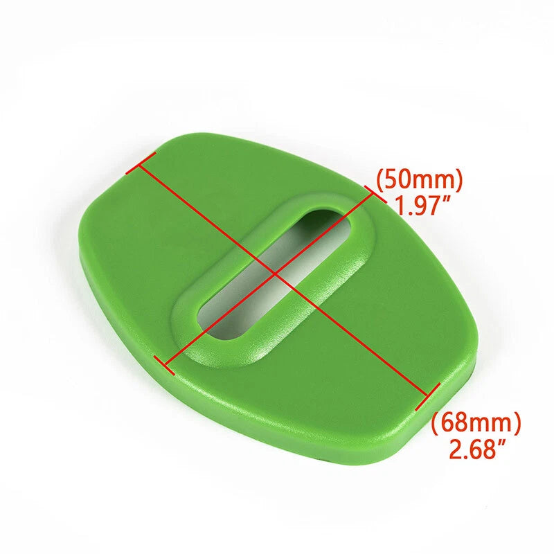 Door Lock Cover Trim for Ford Bronco & F-150 2021-2022 (2 x Green)