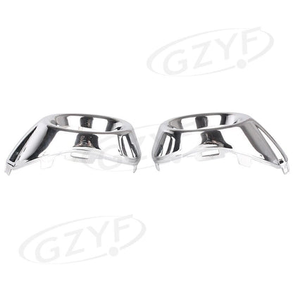 2 x Front Fog Light Covers for Ford Focus (2012-2013) Chrome Trim Bezels