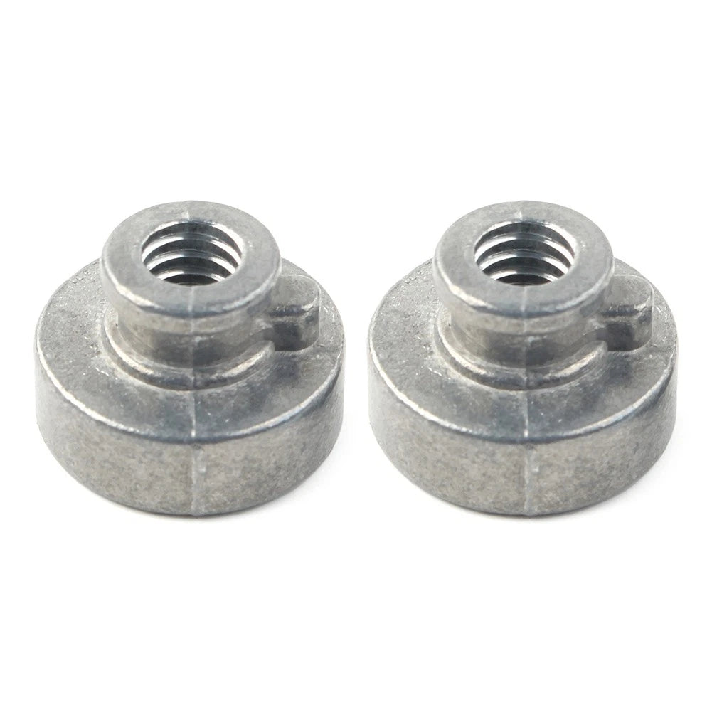 2 x Rear Fender Passenger Seat Bolt Tab Screw Nut Cover for Harley Davidson