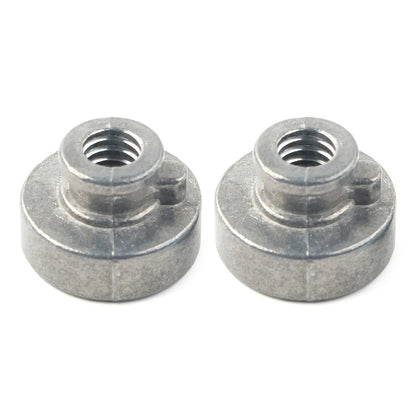 2 x Rear Fender Passenger Seat Bolt Tab Screw Nut Cover for Harley Davidson