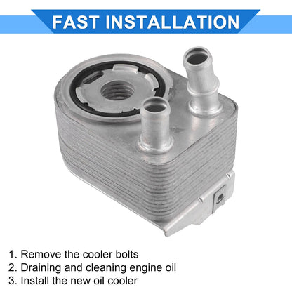 Oil Cooler with Seals for Jeep Compass Cherokee