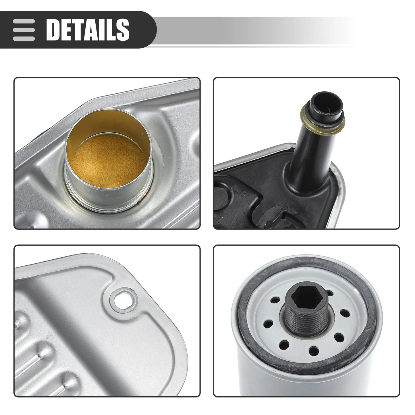 4WD Transmission Filter Kit for Chrysler Jeep Dodge 68RFE (2007-2018)