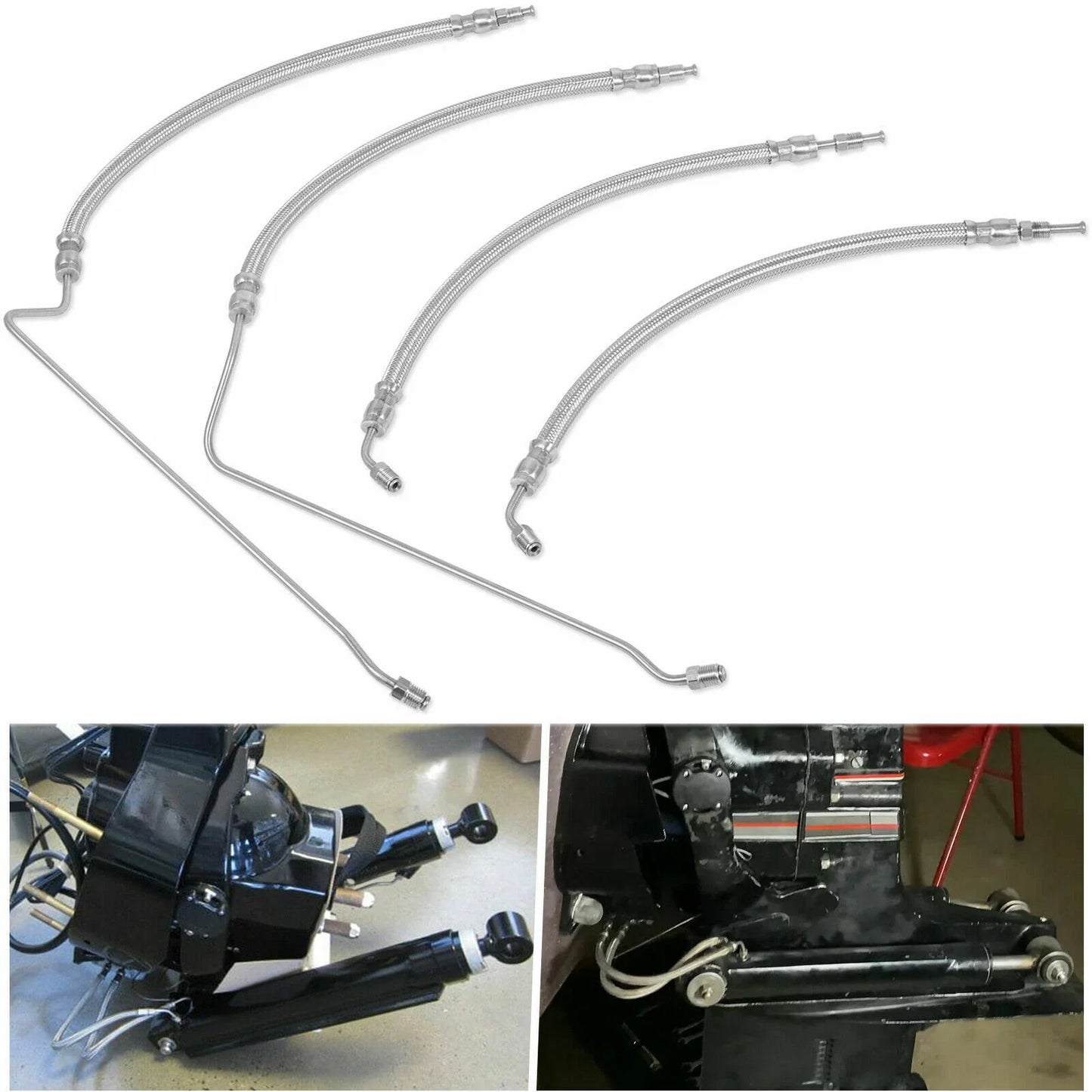 Mercury MerCruiser Alpha One Gen II Starboard Trim Cylinders & Hoses