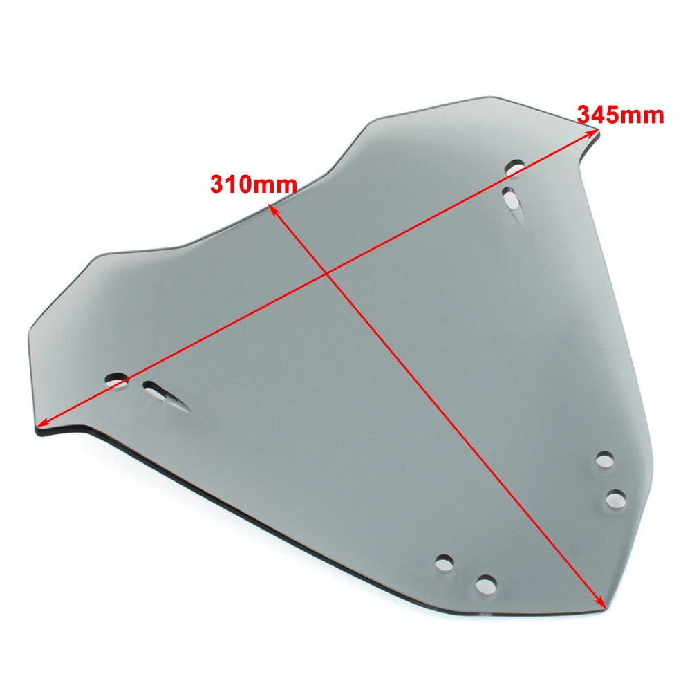 Clear Motorcycle Windshield Visor Deflector for Yamaha X-MAX 300 (2023-2024)