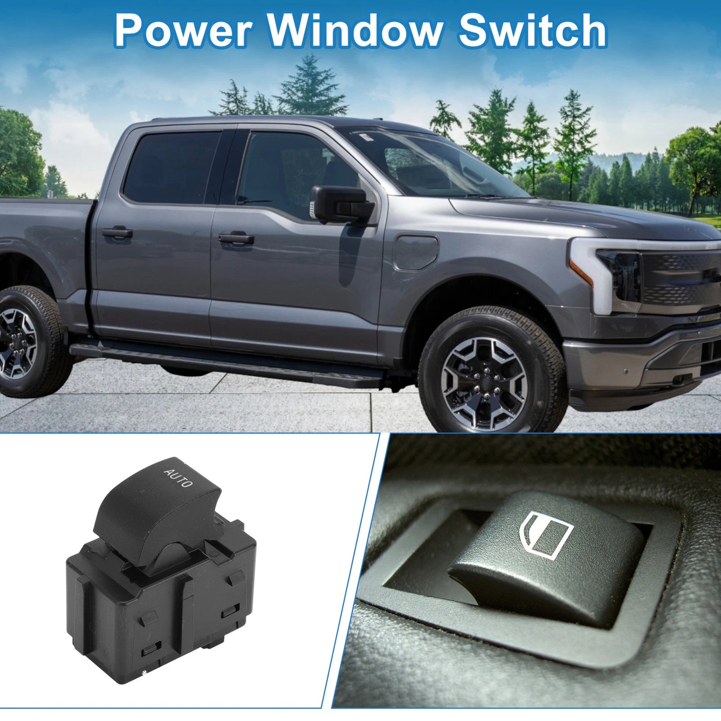 Rear Power Window Switch for Ford F-150 (2009-2014)