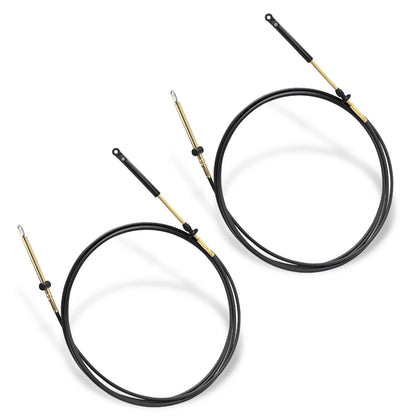 2 x Pcs Throttle Shift Remote Cable for Johnson Evinrude OMC BRP (1979–1994)