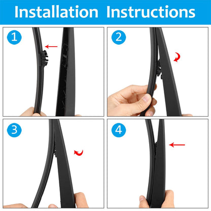Rear Wiper Blade Arm Set 360mm for Volvo XC90 II (2017-2018)
