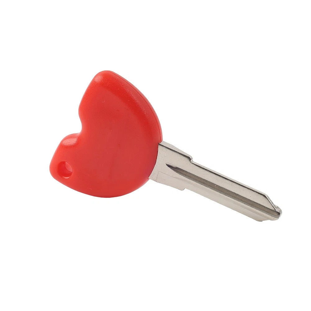 Red Uncut Blade Blank Key for Vespa Piaggio Fly 125 200 250 300 GTV LXV150