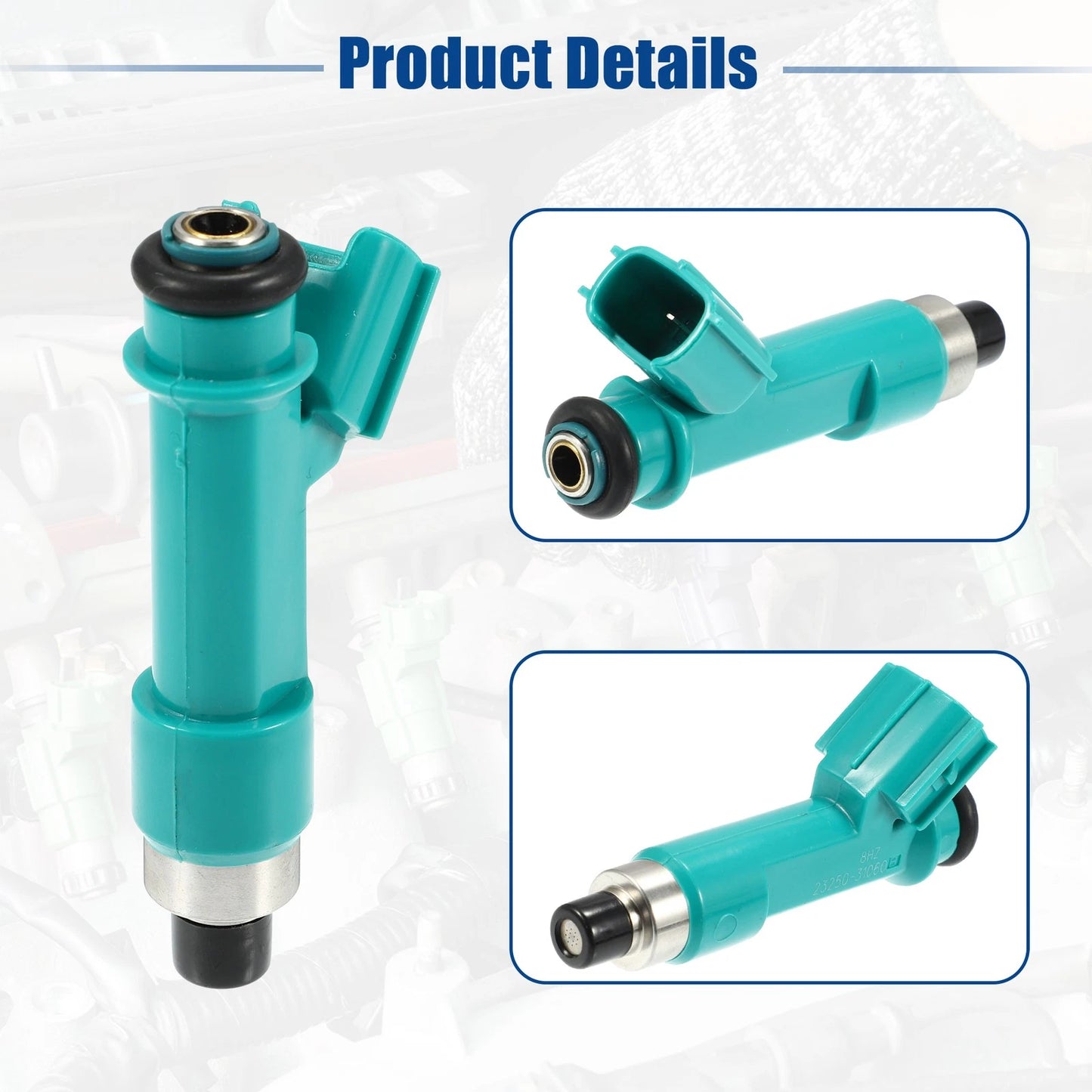 6Pcs Fuel Injector Nozzle for Toyota Tacoma 4.0L V6 (2005-2015)