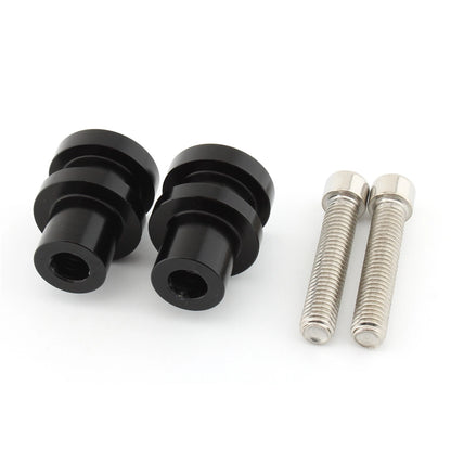2 x Black Backrest Docking Hardware Bolt Kit for Harley Hightster (2022-2023)