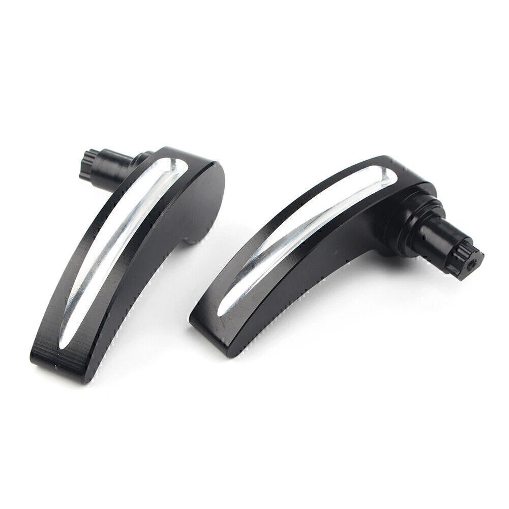 Black Saddlebag Lid Lifter for Harley Touring Road King (2014-2018)
