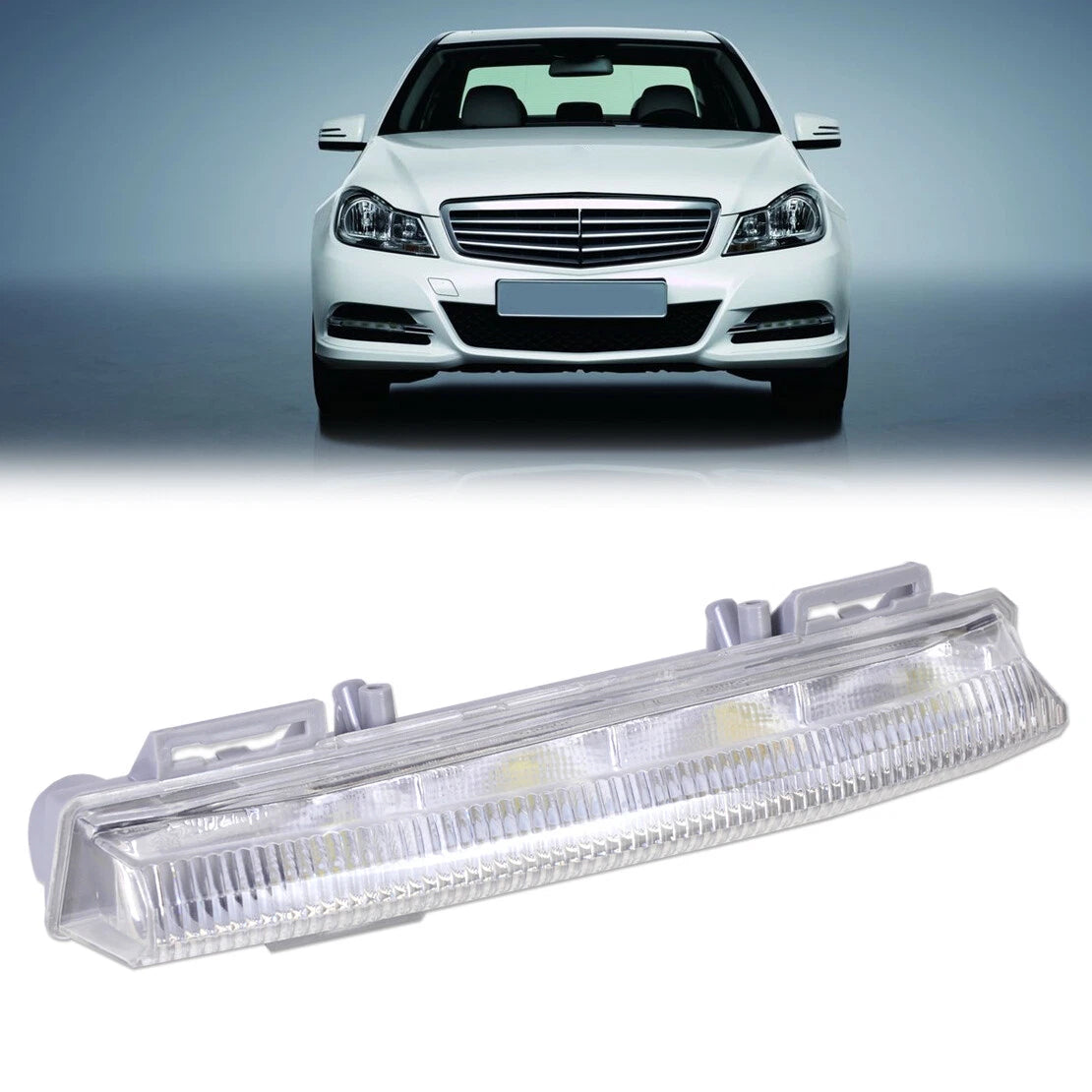 Daytime Running Light Fog Lamp for Mercedes Benz W204 W212 (2007-2015)