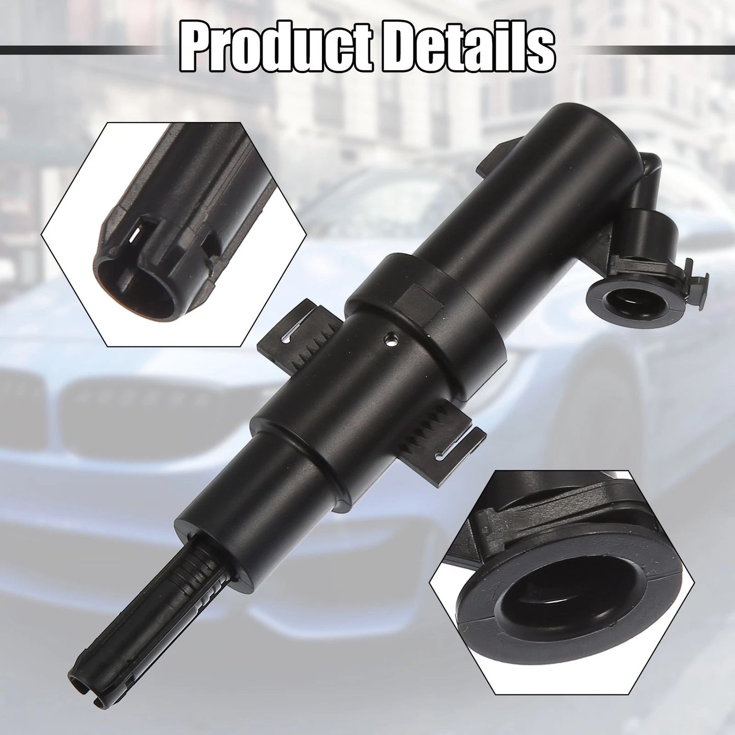 Front Headlight Washer Nozzles for BMW 323Ci (2000-2006)