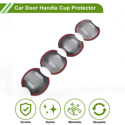 Car Door Handle Cup Protector for Honda Civic 2006-2011 Gloss Black 4 x Pcs