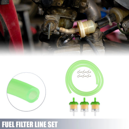 Set / 1 x Fuel Line Fuel Filters for CRF50 70 90 150CC ATV Moped Green