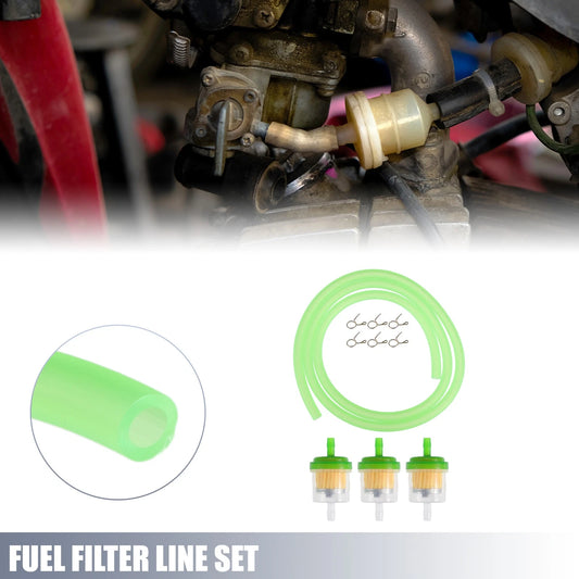 Set / 1 x Fuel Line Fuel Filters for CRF50 70 90 150CC ATV Moped Green