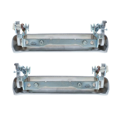 2 x Left & Right Outer Door Handles Chrome for Nissan Patrol (1988–1997)