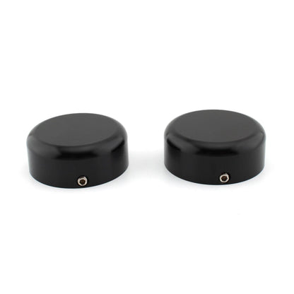 Black Front Fork Cover Caps for Harley Sportster S 1250 RH1250 (2021-2023)