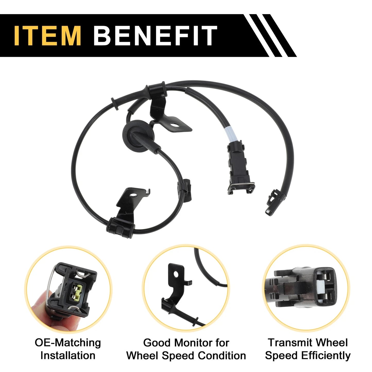 ABS Wheel Speed Sensor for Kia K3 (2013-2018) Rear Left