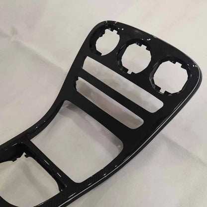Replace Carbon Fiber Center Console Panel Parts for Benz W205 C300 2019-2020