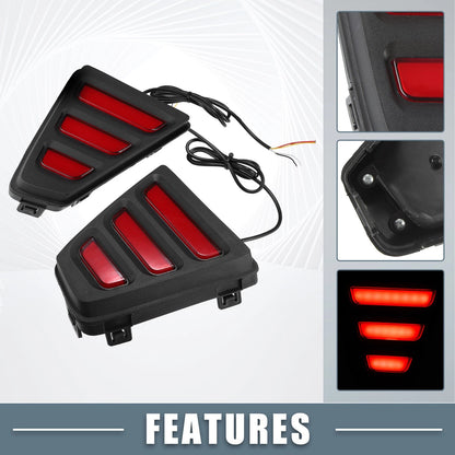 LED Brake Tail Light Reflector for Honda Fit Jazz (2014-2017)