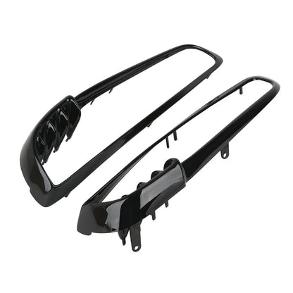 Black Radiator Trim Bezels for Harley V-Rod VRSCA VRSCB (2001-2010)