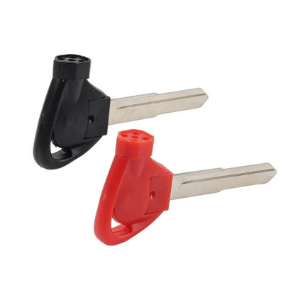 2 x Left Ignition Key Blank Shell Case for Yamaha Motorbike Scooter