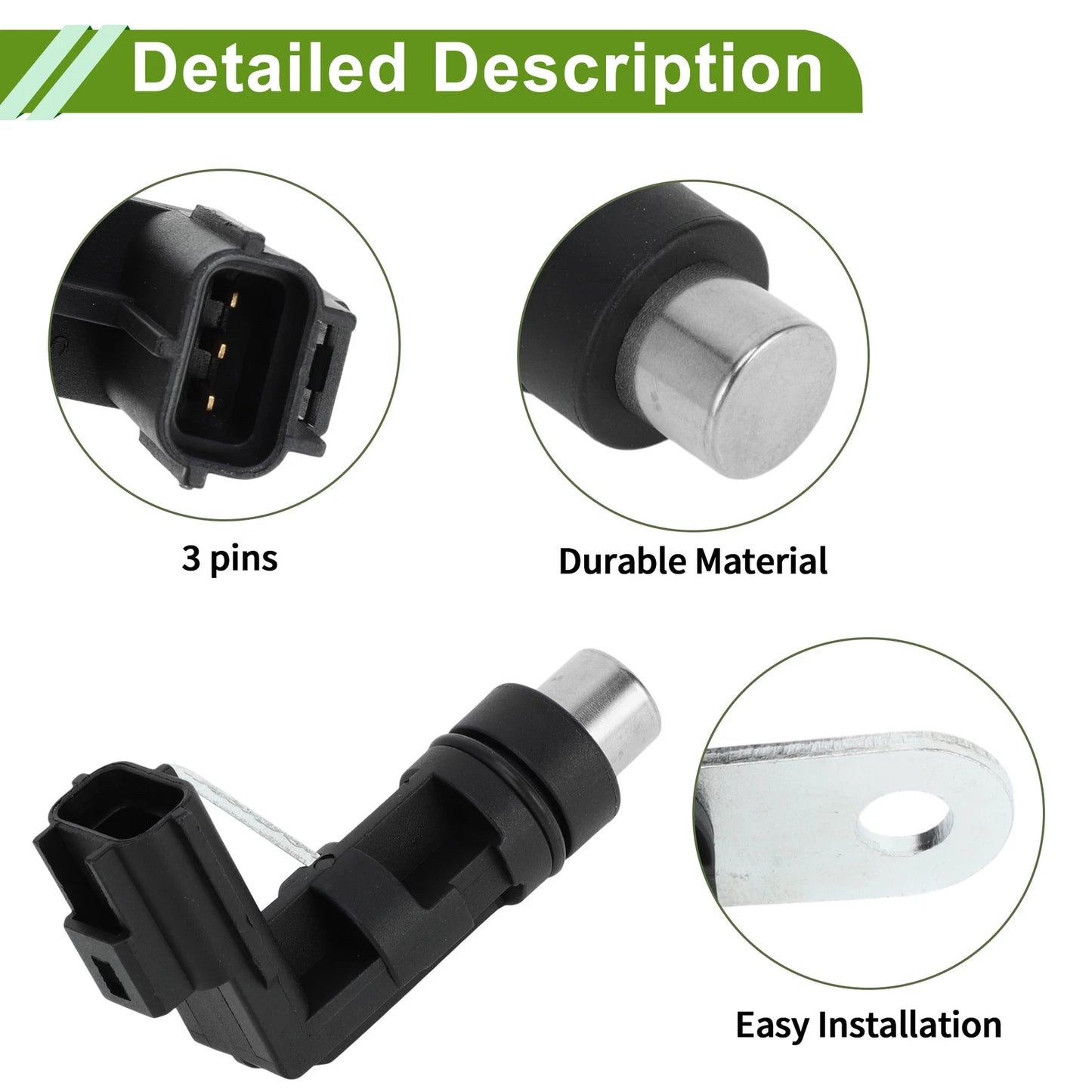 Crankshaft Position Sensor for JEEP Cherokee 3.7 V6 4x4 (2008)