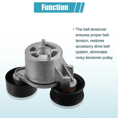 Belt Tensioner Pulley Assembly for Ford F-250 Super Duty (1999-2003)