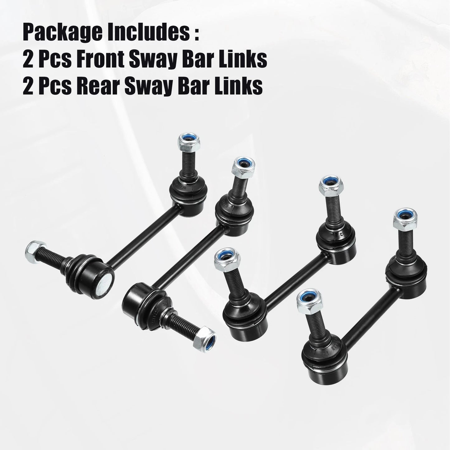4 Pcs Front & Rear Sway Bar Links for Jeep Grand Cherokee