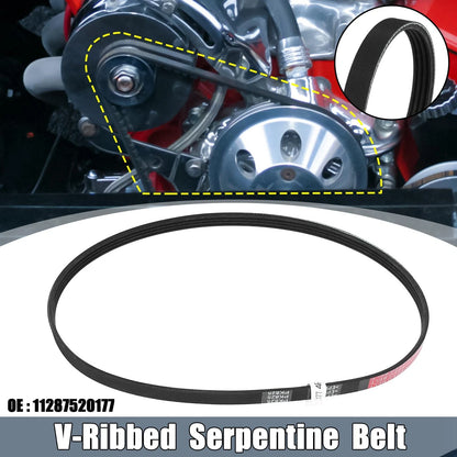 V-Ribbed Serpentine Belt 4PK825 for BMW 750i (2006-2008)