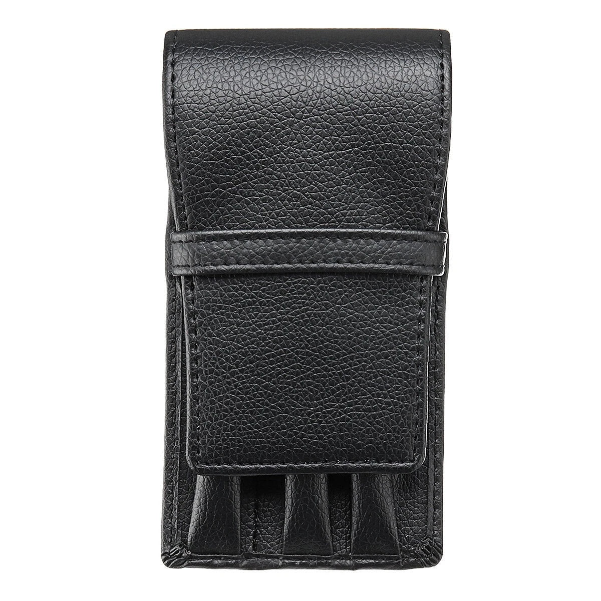 Pens Roller Storage Holder Leather Fountain Pen Case Pouch 3 Holes