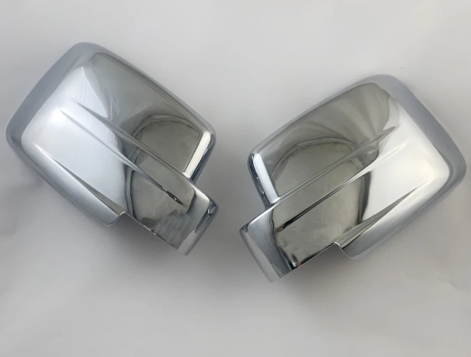Chrome Rearview Mirror Lid Cover Trim for Dodge Nitro Jeep Liberty (2007-2012)