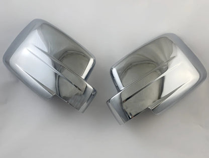 Chrome Rearview Mirror Lid Cover Trim for Dodge Nitro Jeep Liberty (2007-2012)