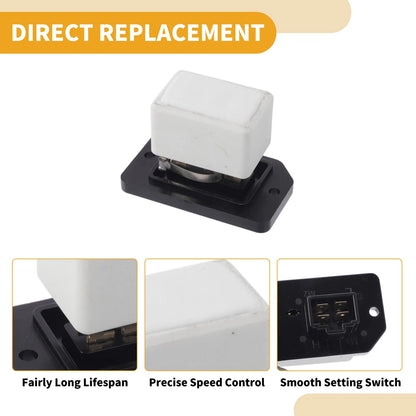 Blower Motor Resistor for HVAC - Compatible with Make & Model