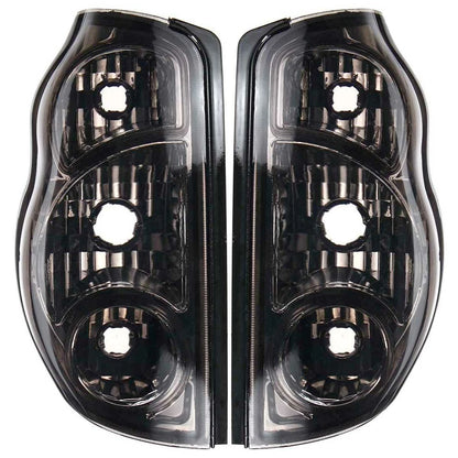 Smoke Lens Rear Tail Light Lamps for Mitsubishi Triton ML MN (2005-2014)