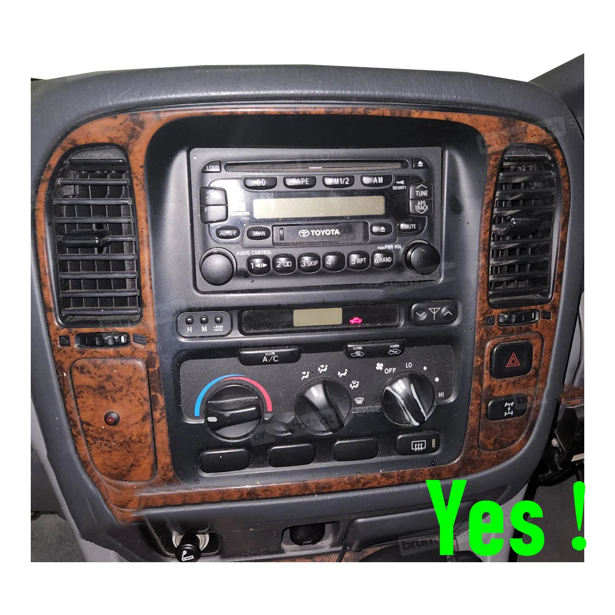 7" Head Unit Radio for Toyota Land Cruiser (1999-2002)
