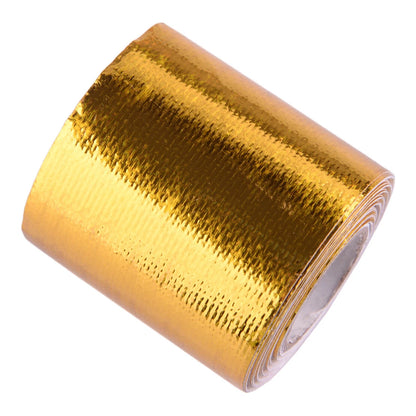 16.4FT Gold Heat Reflective Tape Wrap for Car