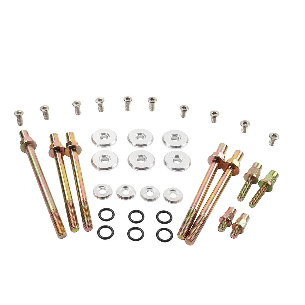 Silver Engine Valve Cover Washer Screws for Honda K-Series K20 K24 (2002-2011)