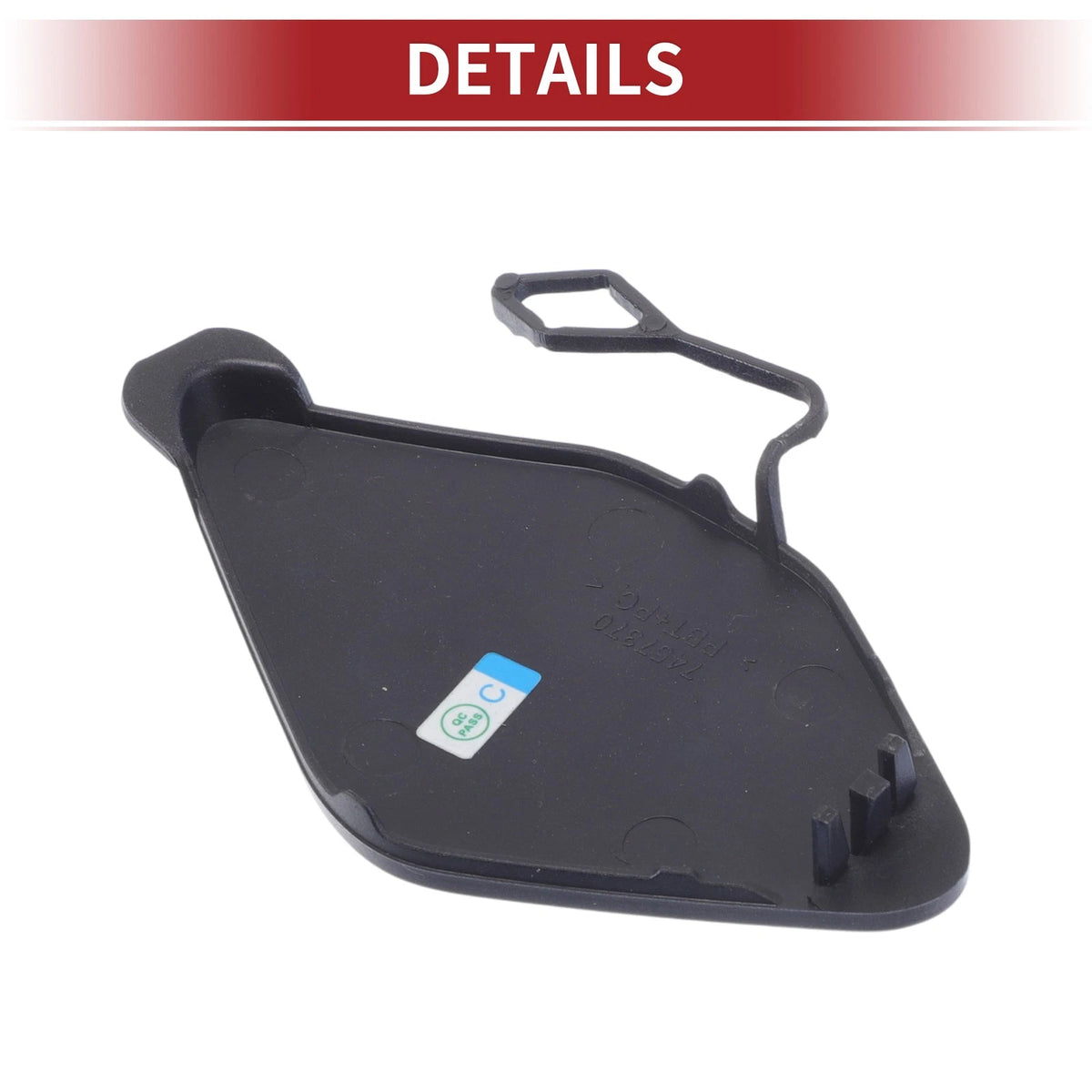 Bumper Tow Hook Cover for BMW 320i 2016-2018 - Blue 1 x Cover