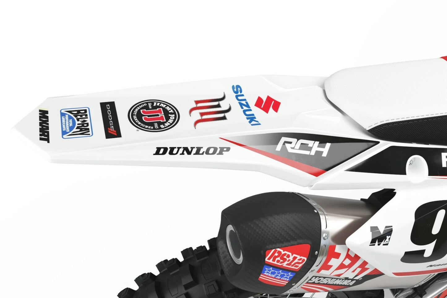 EAGLE Style Custom Graphics Kit for Suzuki RM 65 (2000-2019) Decals