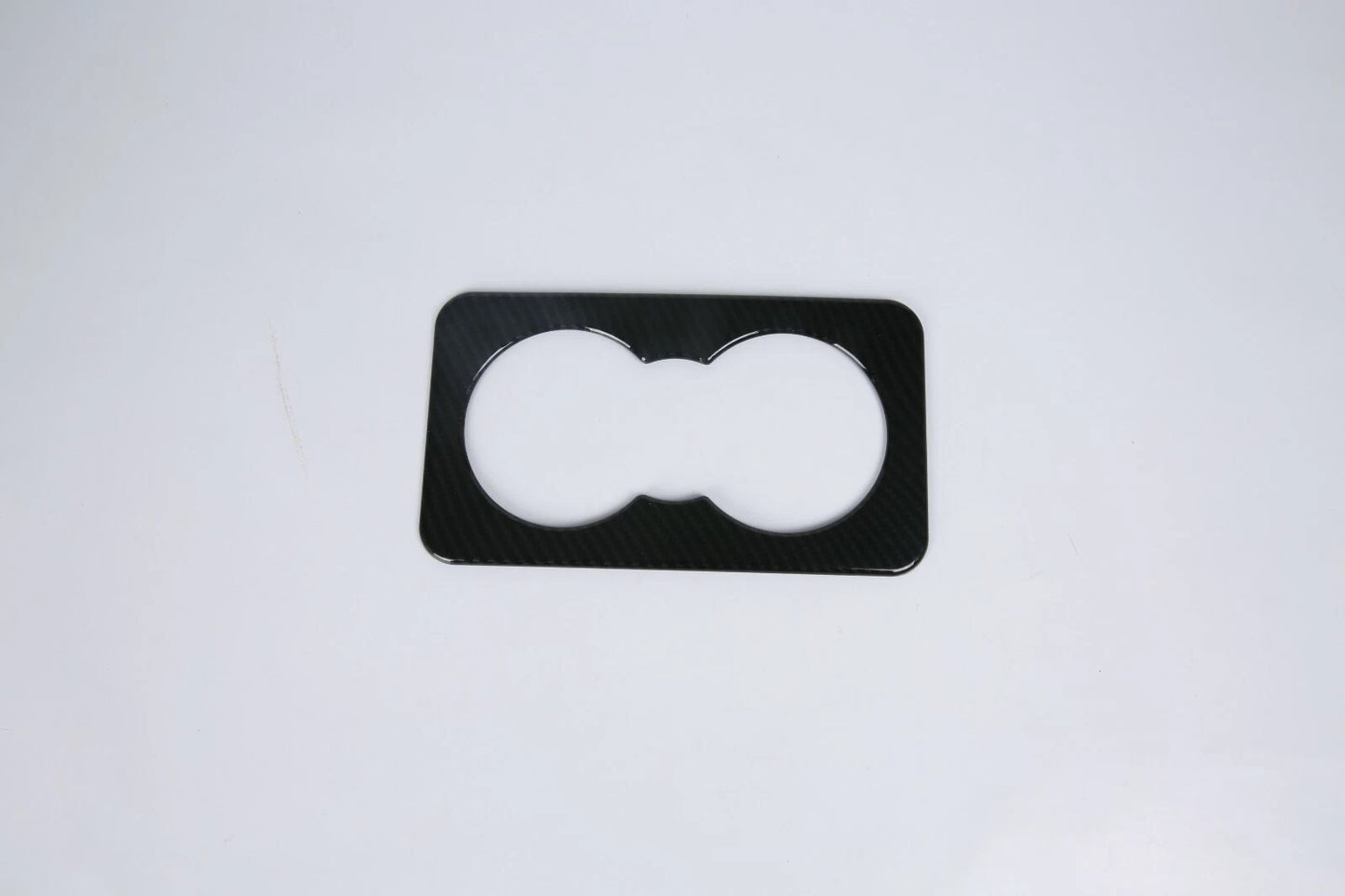 Fiber Rear Water Cup Holder Cover Trim for Land Rover Range Rover Velar (2018-2023)