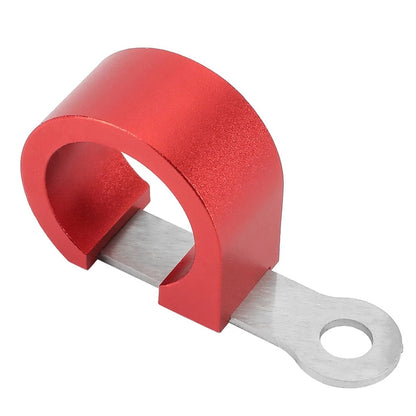 Red Front Brake Hose Guide Holder Clamp for Honda CRF150R CRF450RX (2007-2025)