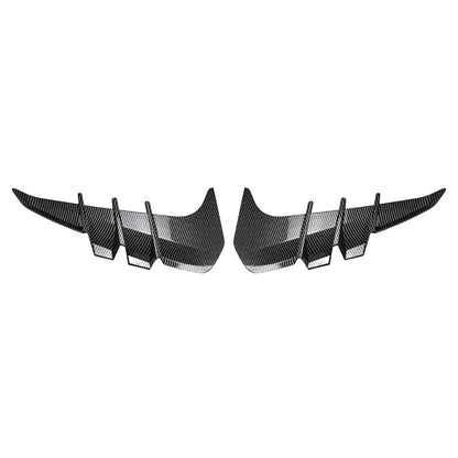 2 x Carbon Look Side Fender Air Vent Trims for Subaru BRZ (2022-2024)