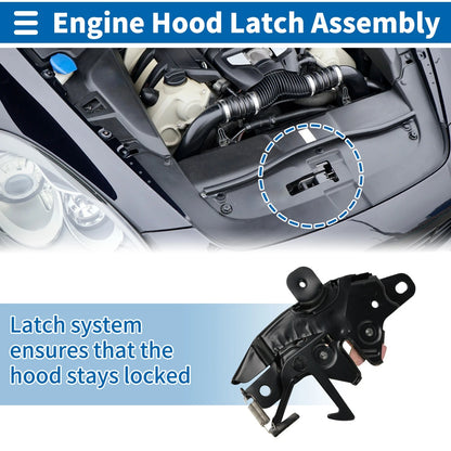 Hood Latch Assembly for Toyota 4Runner (1996-2002)