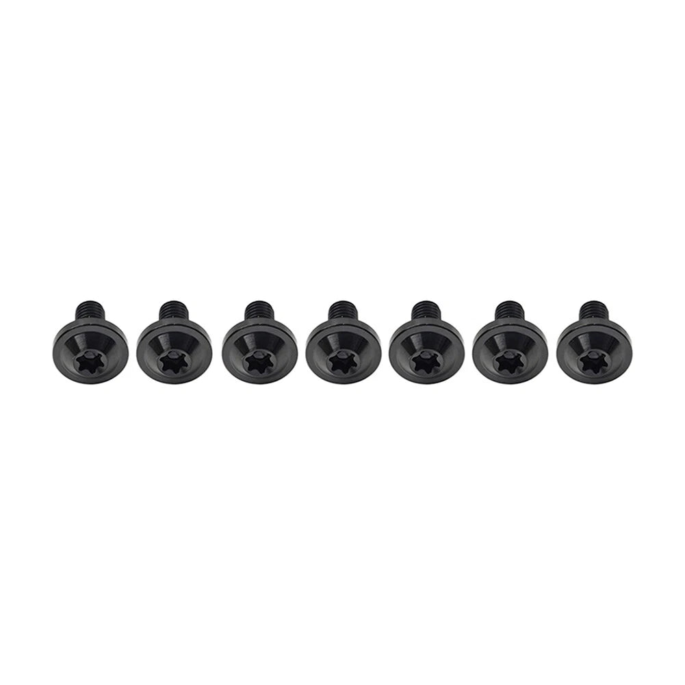 6 x Black Titanium M5x30mm Torx Head Screws for Bike Motorcycle